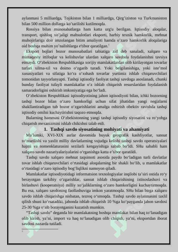 Tashqi savdo siyosati 4