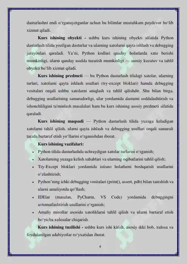 Python’da xatolarni qayta ishlash va debugging 4