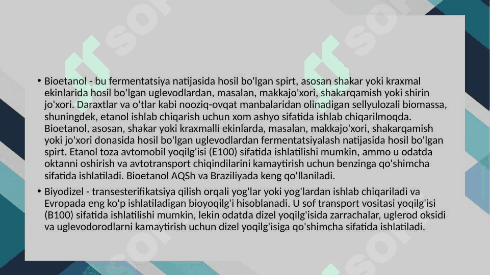 Bioenergetikada biotexnologiyaning roli 5
