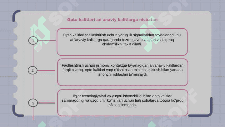 Opto kalitlar 8