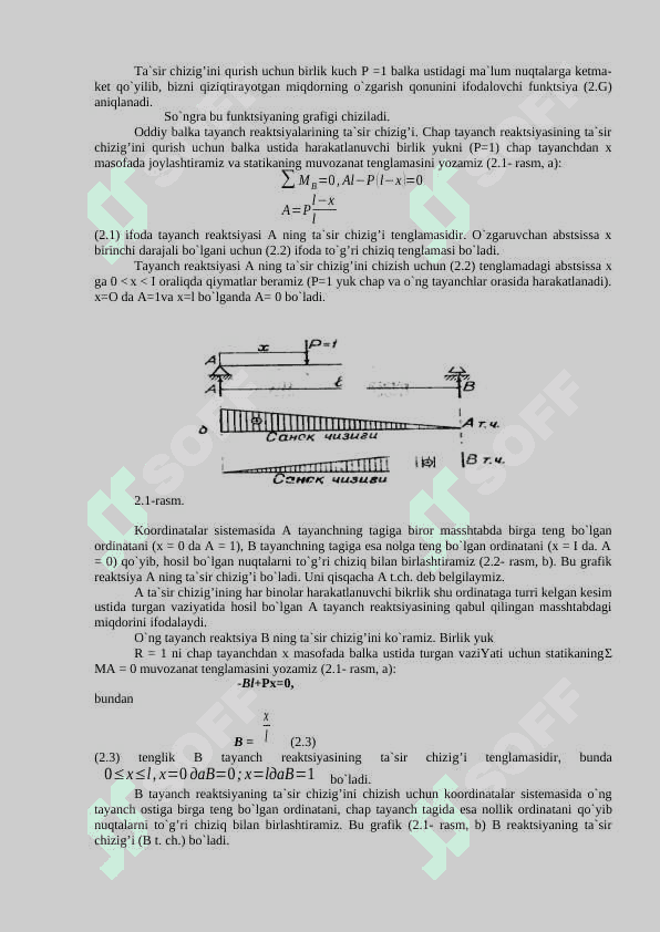 Ta'sir chiziqlari 2