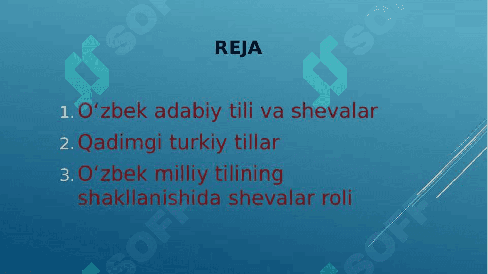 Hozirgi Oʻzbek shevalari va turkiy til 2