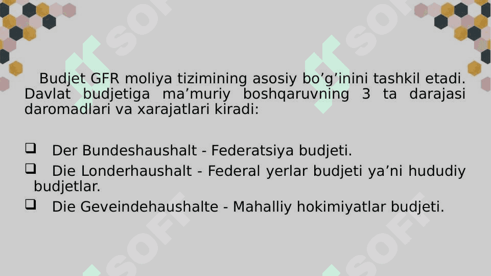 Germaniya moliya tizimi 6