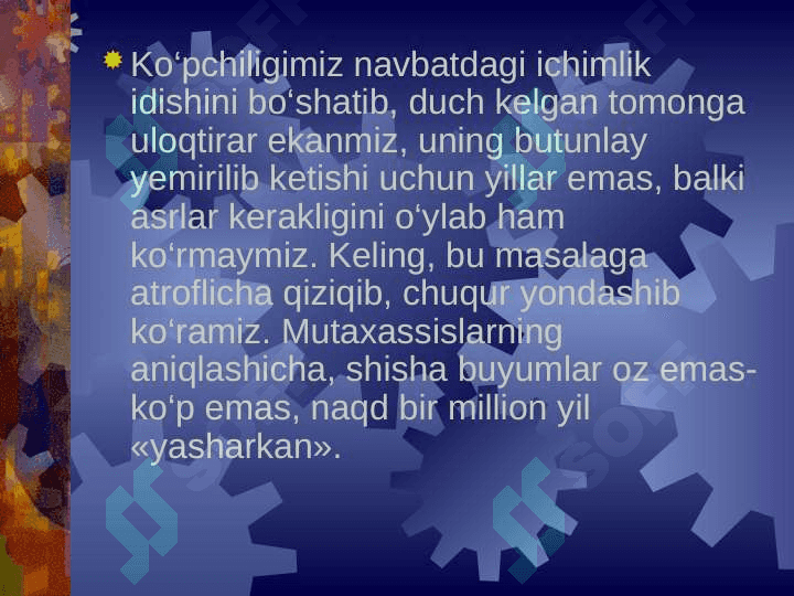 Chiqindilarni qayta ishlash 6