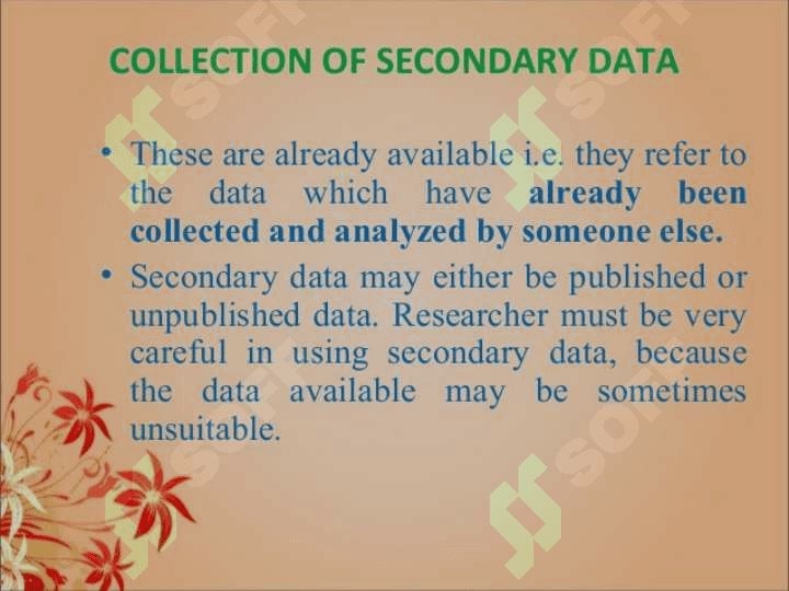 collecting the data 5