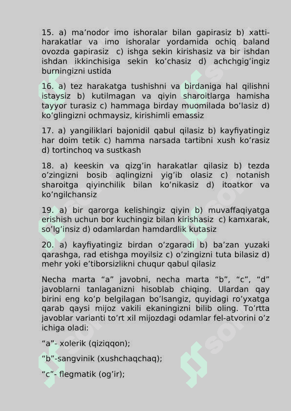 Psixologik test 3
