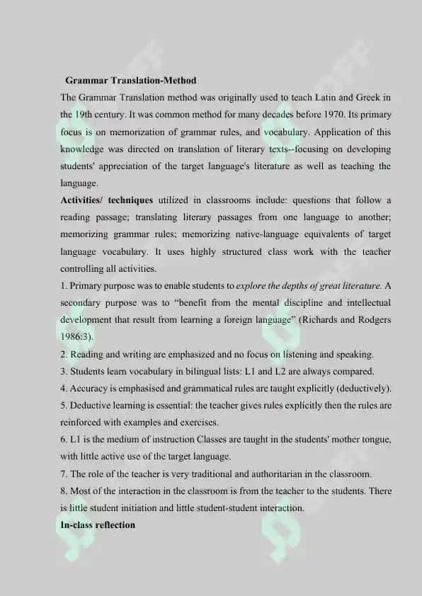 Classroom management 7
