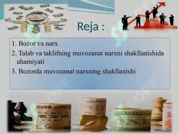 Bozor(muvozanat) narxini olish 2