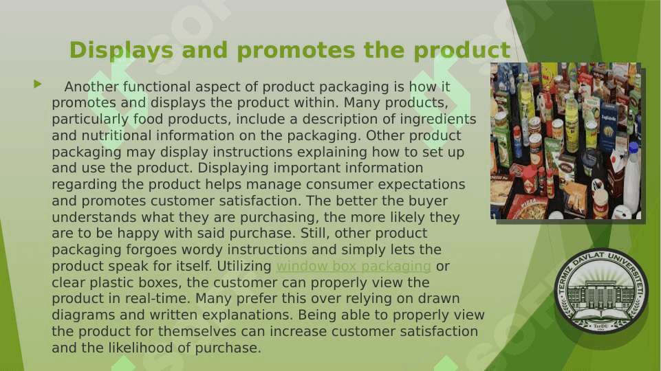 PRODUCTS  AND  PACKAGING 4
