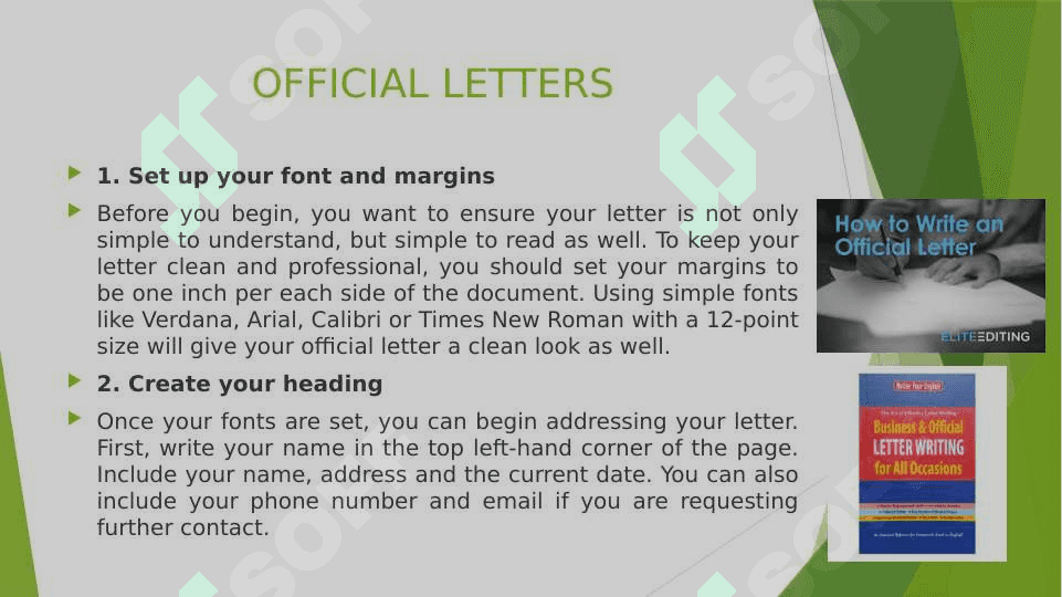 OFFICIAL LETTERS 3