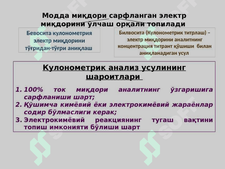 Кулонометрик анализ усули 3