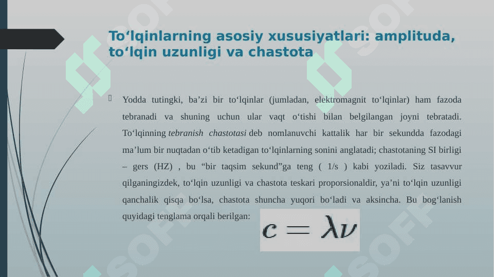 Elektromagnit to'lqin tuzilmasi 6
