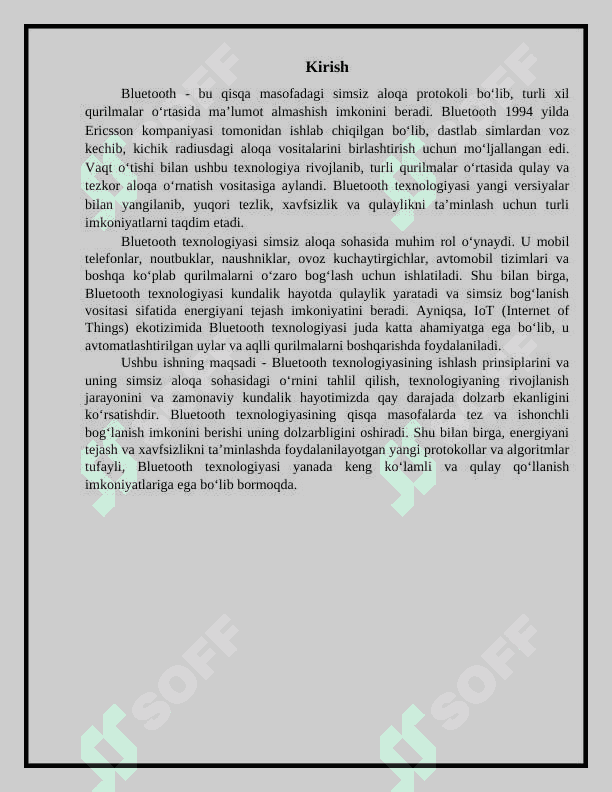 BLUETOOTH SIMSIZ TEXNOLOGIYASI 3