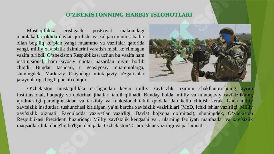 O‘zbekiston hududlarida harbiy sohaning shakllanishi 3