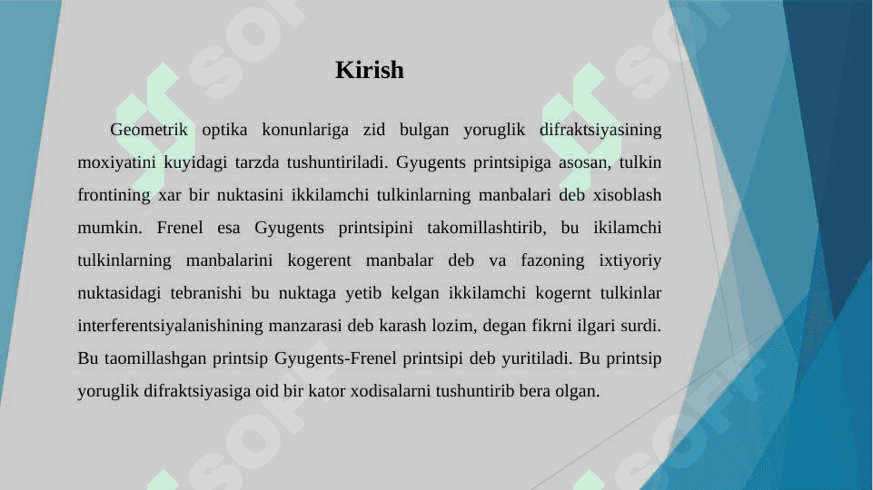 Yorug’likninig difraksiyasi 3