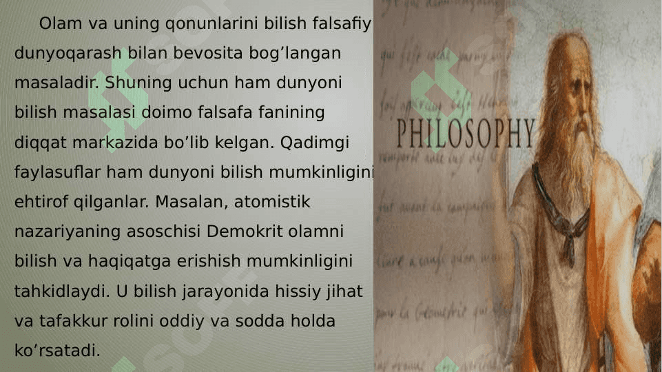 Bilish falsafasi 4