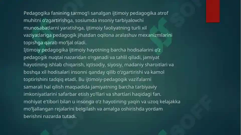 Ijtimoiy pedagogikaning nazariy asoslari 5
