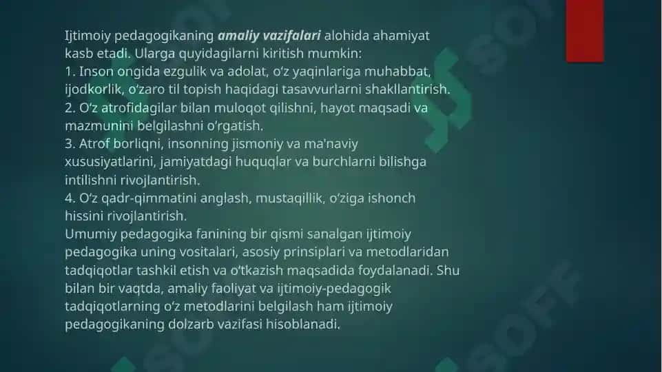 Ijtimoiy pedagogikaning nazariy asoslari 8