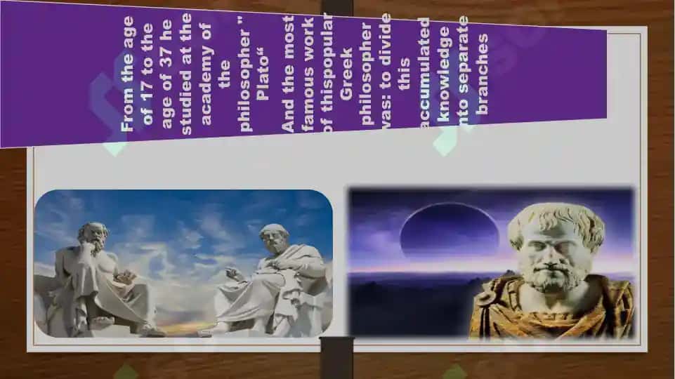 Ancient Greek philosopher Aristotle was born in Stagira 3