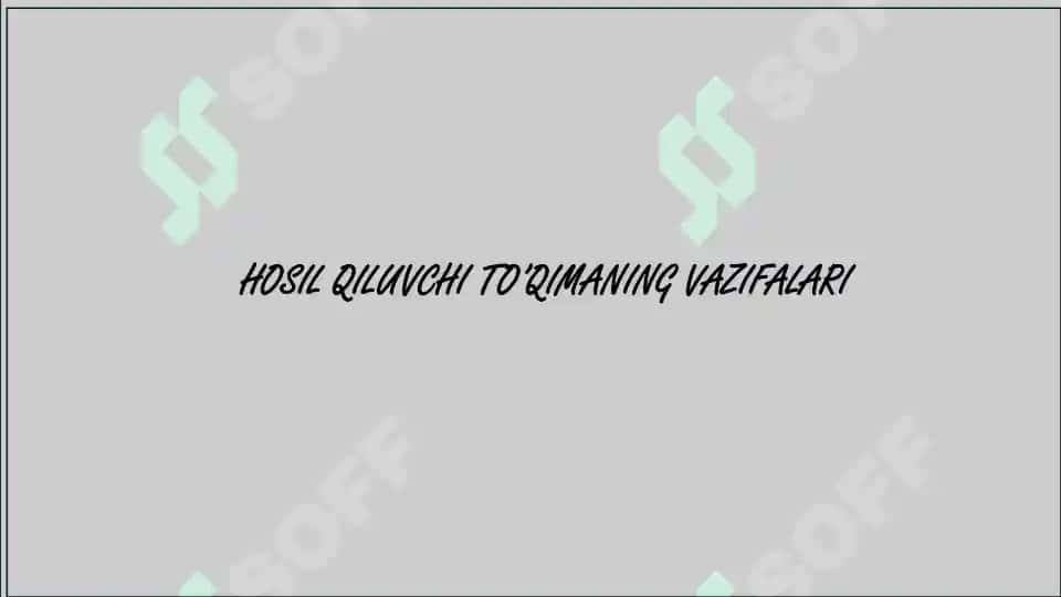 O'simlik to'qimalari 6