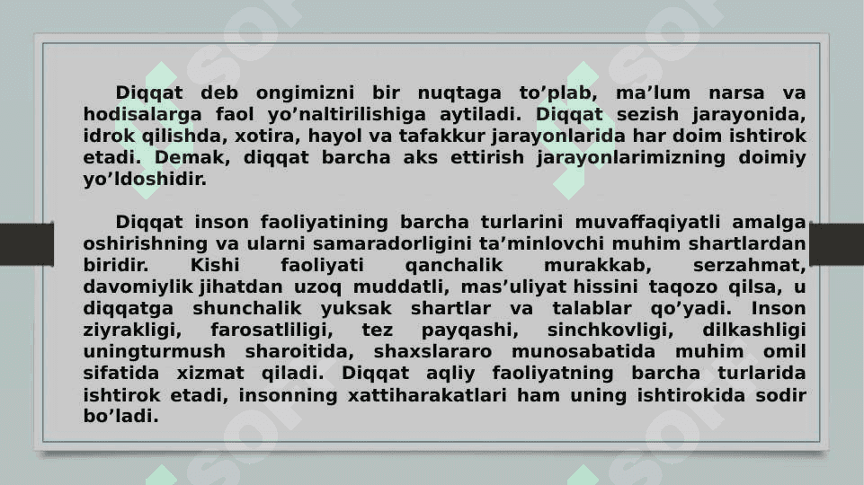 DIQQAT HAQIDA TUSHUNCHA VA UNING NERV-FIZIOLOGIK MEXANIZMI 3