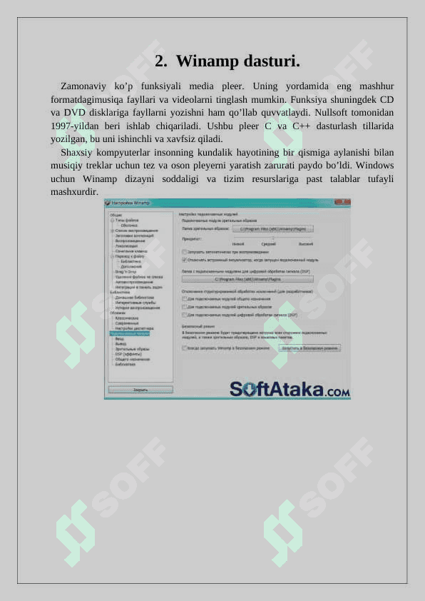 Multimedia dasturlarining amaliy paketlari 6