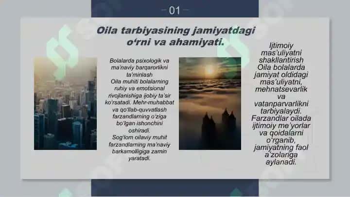 Oila tarbiyasida milliy va umuminsoniy axloqiy madaniyatni rivojlantirish 4