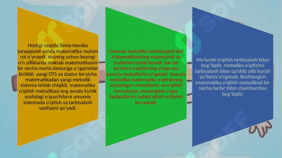 BOSHLANG’ICH MATEMATIKA KURSI NAZARIYASI. 3