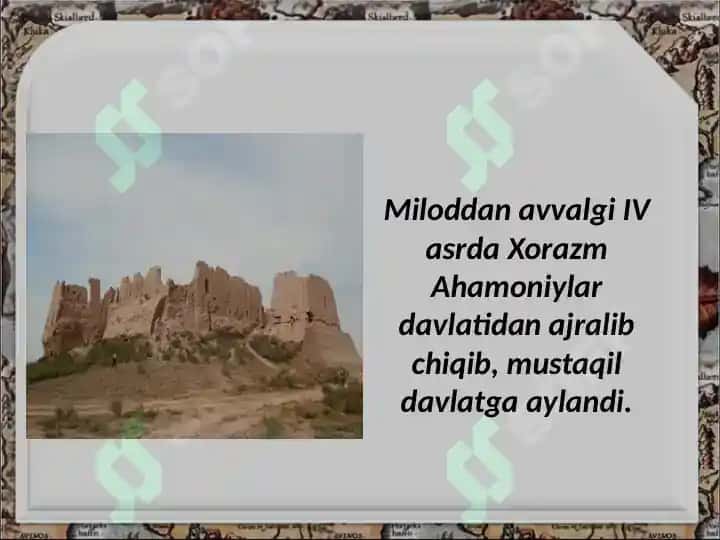 Qadimgi Xorazm, Qang‘ va Davan davlatlari 2