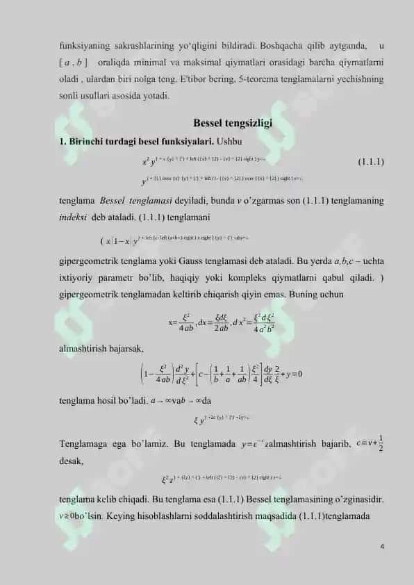 OPTIMAL KUBATUR FORMULALAR VA ULARNING TADBIQI 4