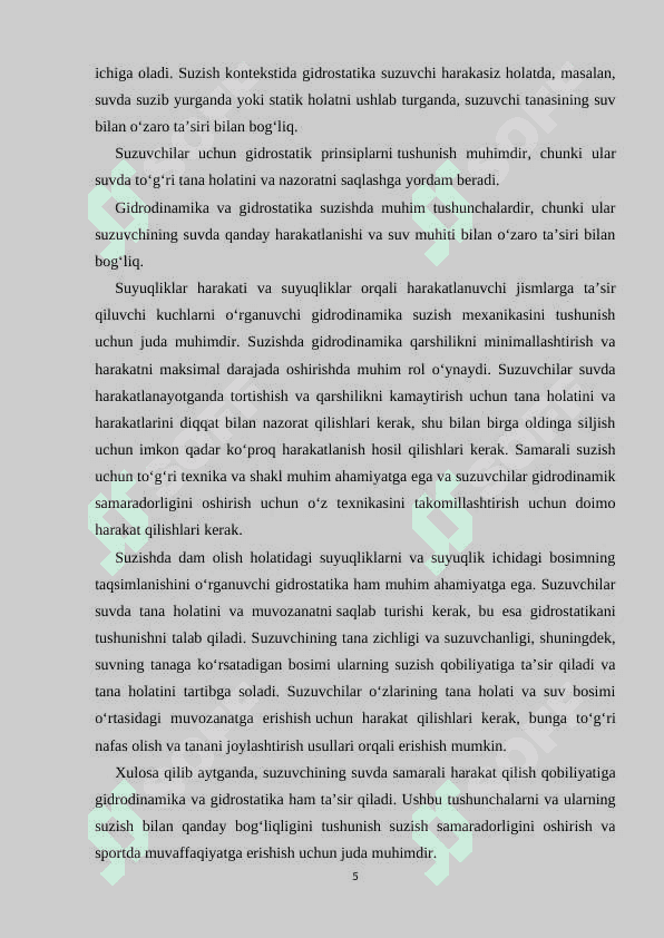 Aniq va tabiiy fanlar yo‘nalishidagi akademik litseylarda gidrostatika va gidrodinamika bobini o‘qitishda zamonaviy metodlar 5