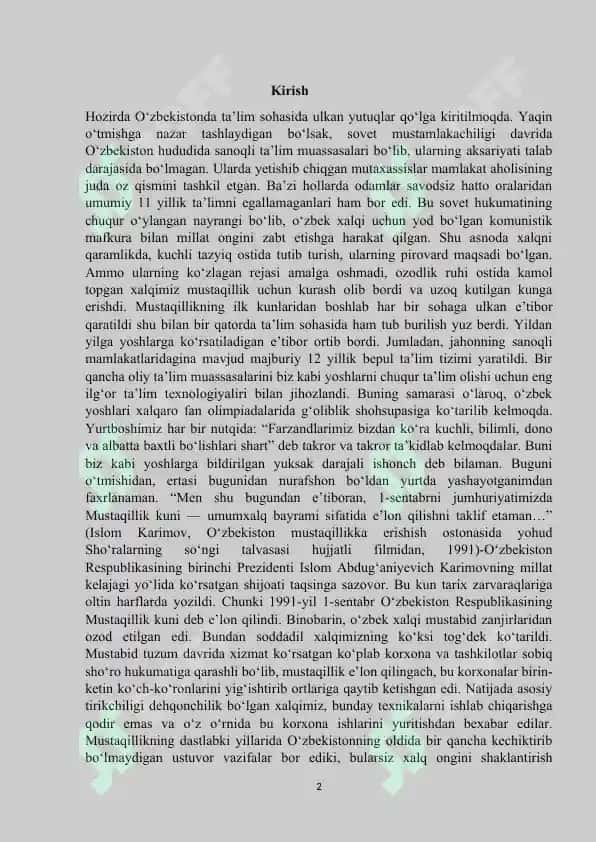 O‘ZBEKISTONDA SOVET DAVRIDA OLIY TA’LIM TIZIMI 2
