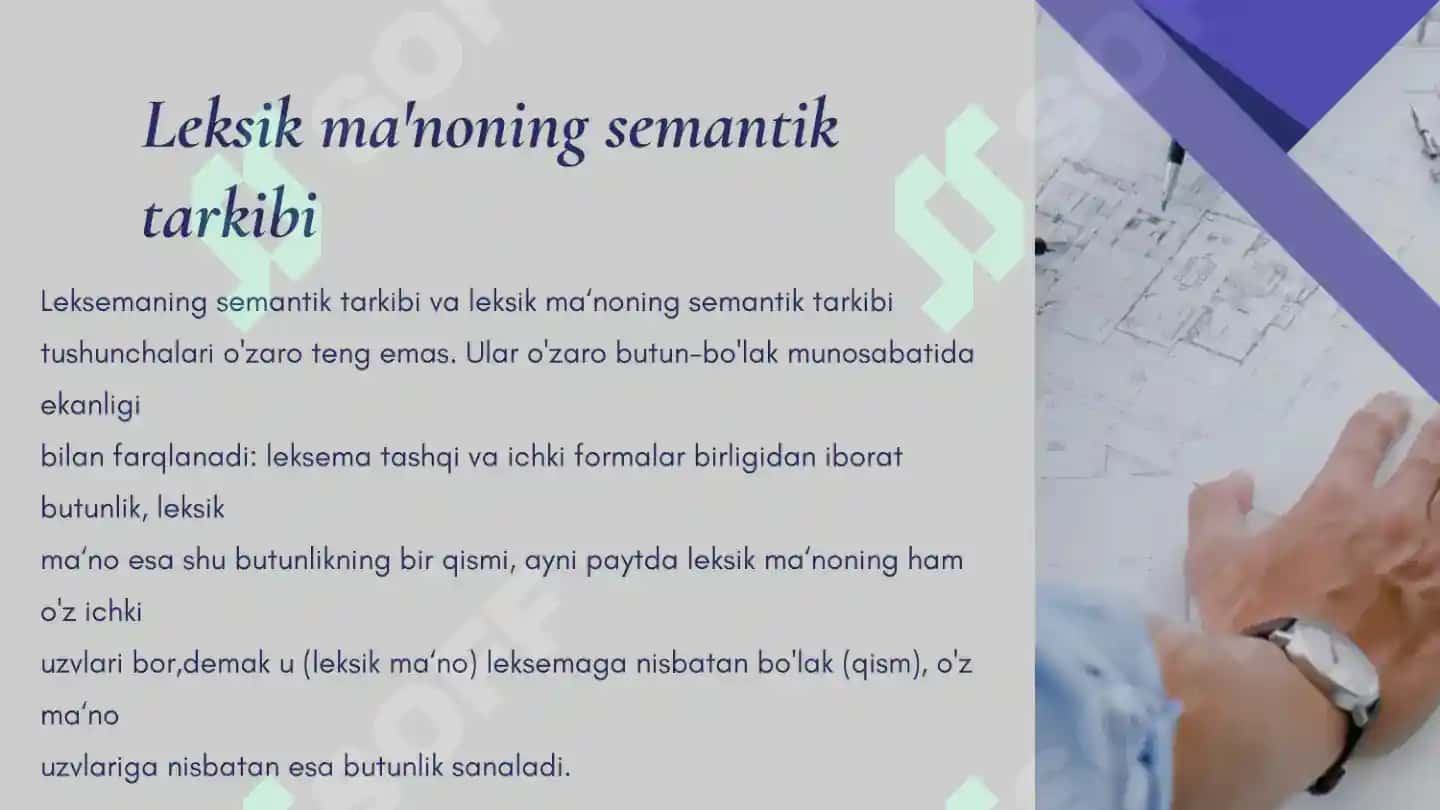 HOZIRGI O'ZBEK ADABIY TILI 3