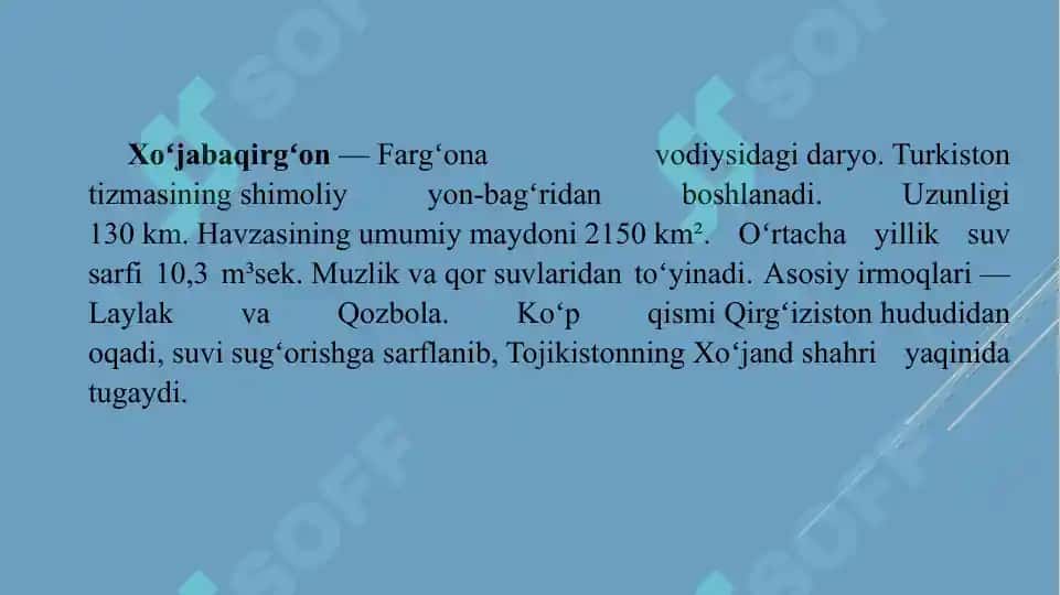 Isfara-daryosiyuqorioqimi 3