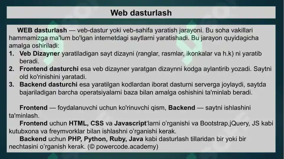 Dasturchi uchun kompyuter tanlash 4