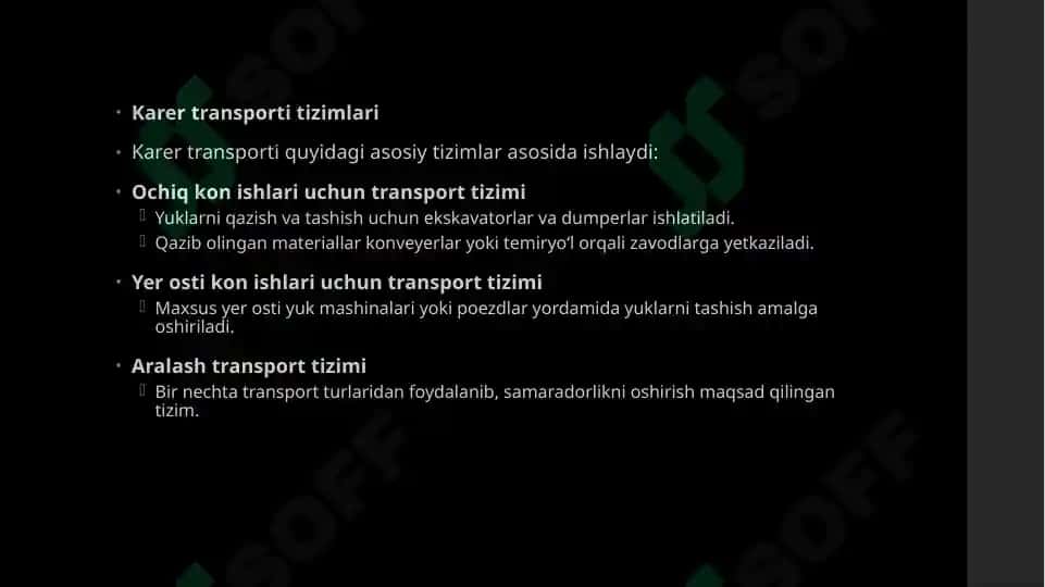 Karertransporti 6