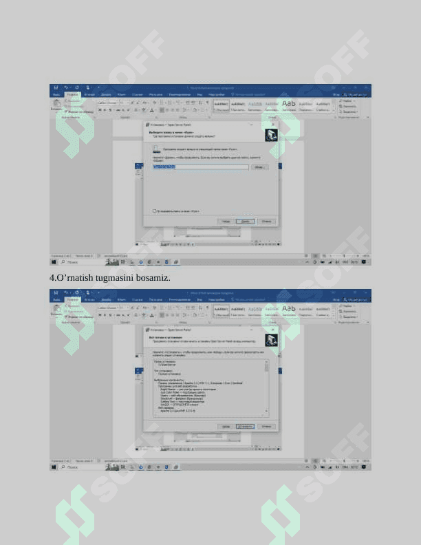 MySql dasturini o'rnatish 4
