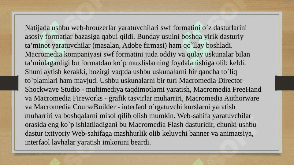 flash texnologiyasi 3