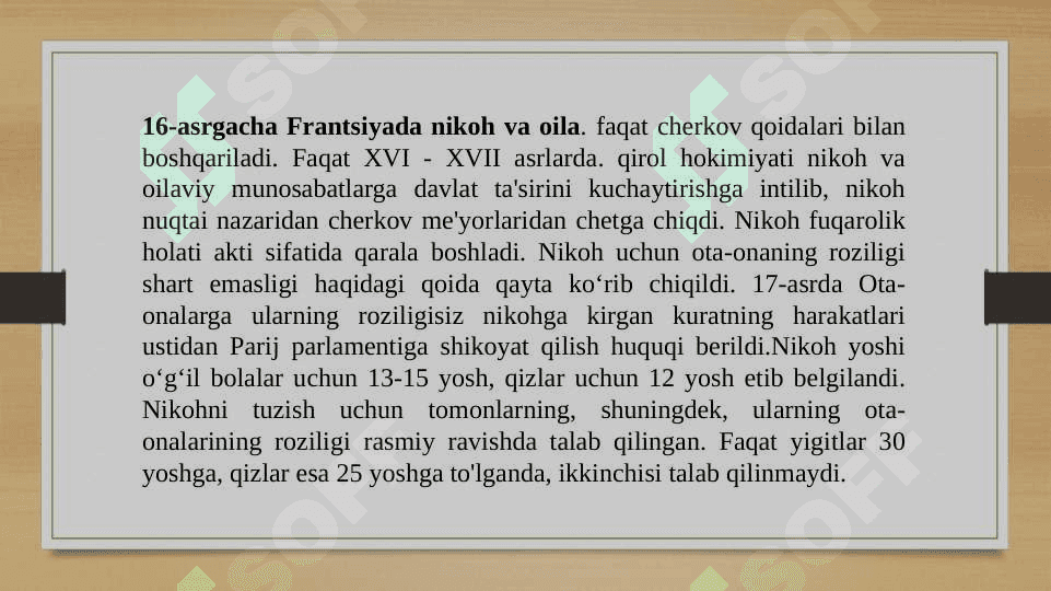 O‘rta asrlarda G‘arbiy Yevropada qonunchilikka oid arxivlar 7