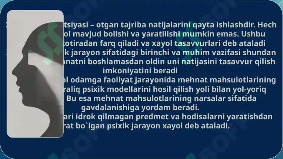 HAYOL HAQIDA TUSHUNCHA 3