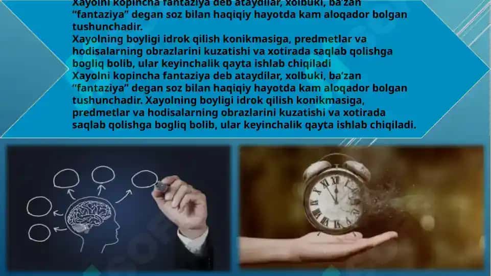 HAYOL HAQIDA TUSHUNCHA 4