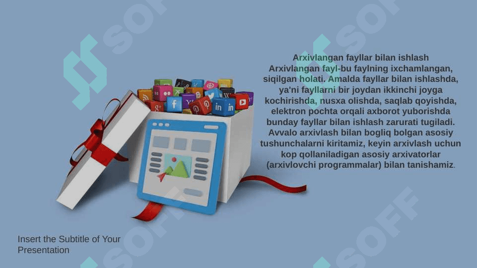 FAYLLARNI ARXIVLASH 2