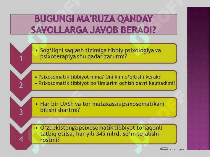 Tibbiyot psixologiyasi. 2