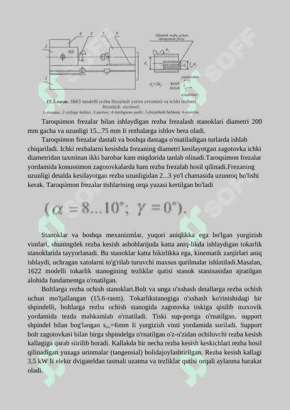 Rezba elementlari sistemasi va profili 4