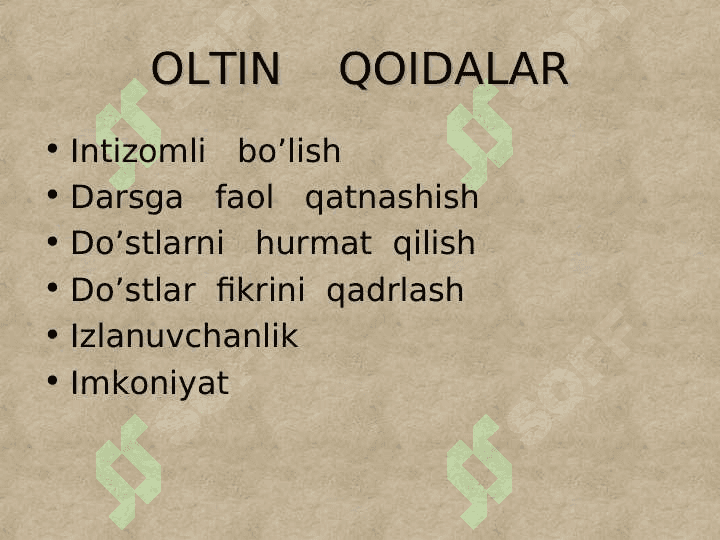 Oltin kuz ochiq dars 2