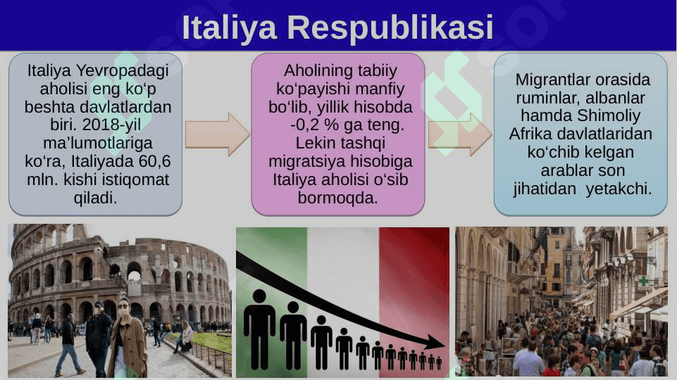 9-sinf geografiya Italiya Respublikasi 8