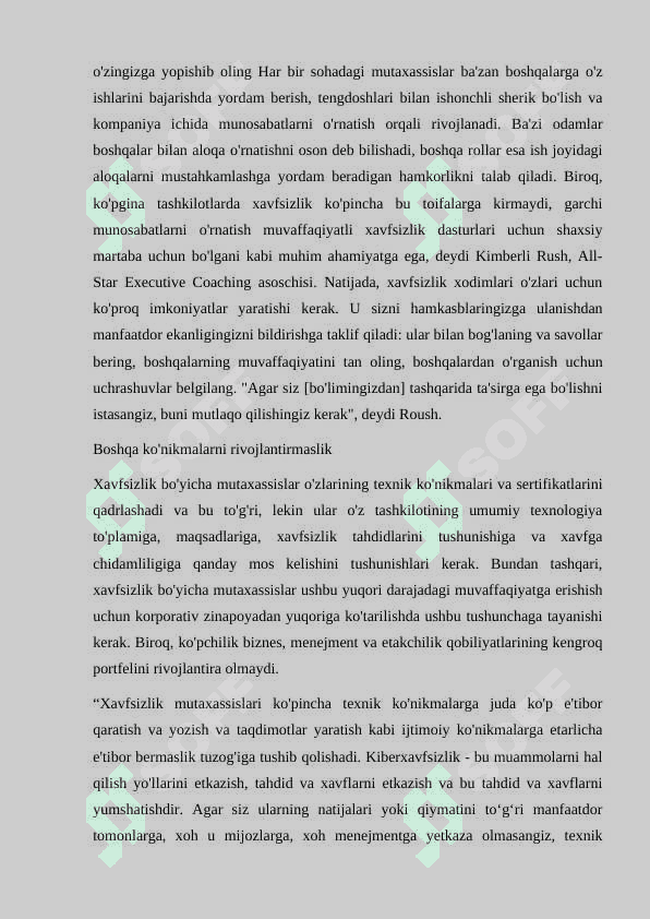 KIBERXAVFSIZLIK SOHASINDA MASHXUR SERTIFIKATLAR. 8