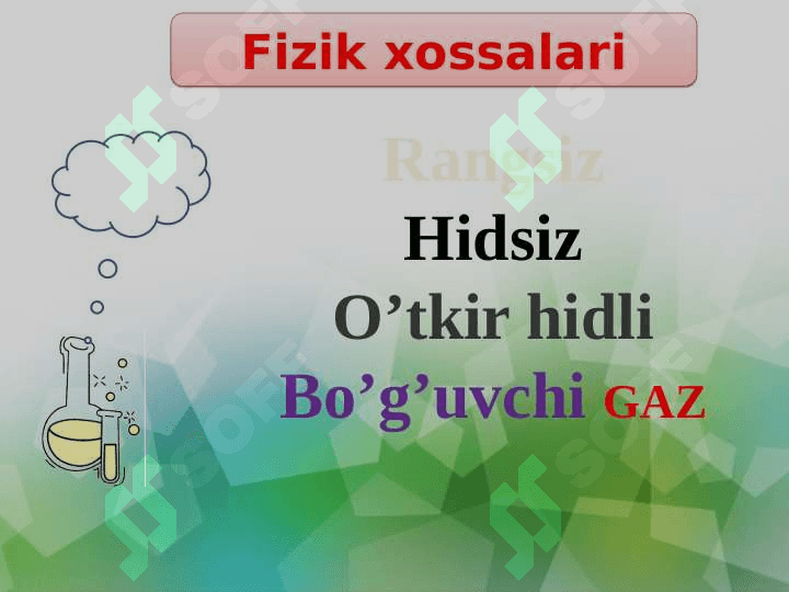 8-sinf kimyo Vodorod xlorid 3
