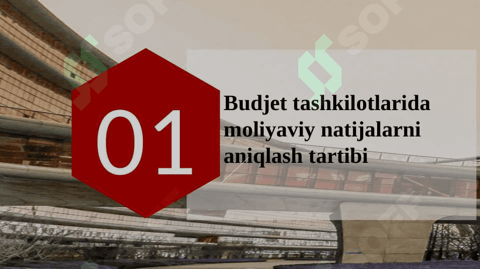 Budjet tashkilotlarida moliyaviy natijalar hisobi 4