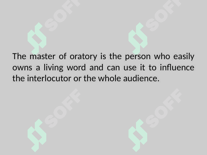 Successful Orator 3